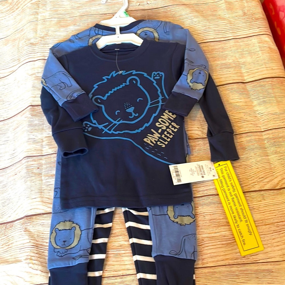 Brand new! Set of 2 Pajamas for toddler boy